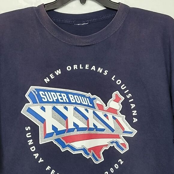 Super Bowl XXXVI New Orleans Louisiana T Shirt Size XXL - Picture 2 of 5